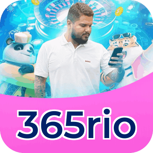 Interface do aplicativo 365rio mostrando jogos disponíveis no iOS e Android